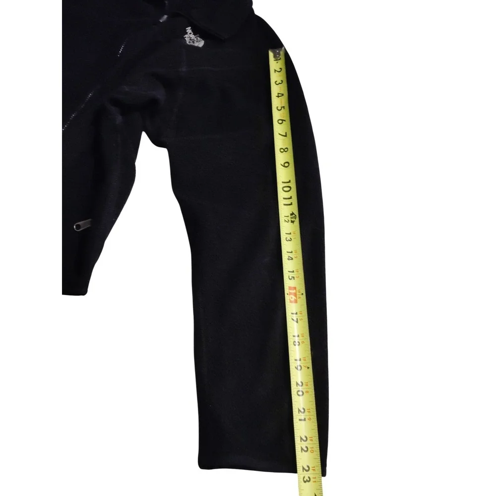 The North Face Black‎ Fleece Zip Up Jacket Men's Size Medium